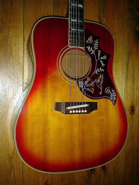 70sレア【クラウンインレイ】名門マツモク製ギブソンヘッド ハミング